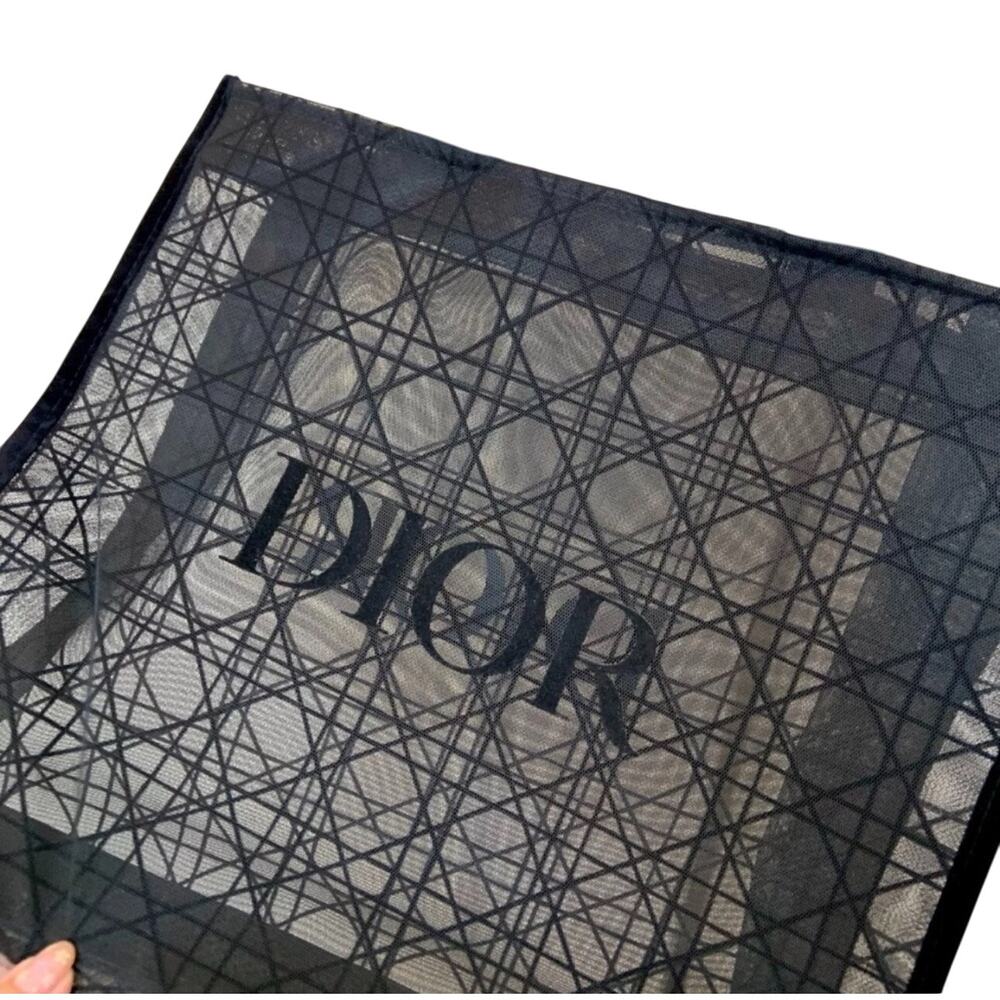 Dior Beauty Black Mesh Tote Bag – (GWP) - Picture 7 of 11